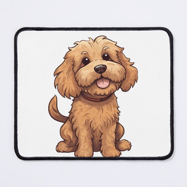 Item preview, Cute Cartoon Apricot Cockapoo Puppy Dog designed and sold by EpicFoxArt.