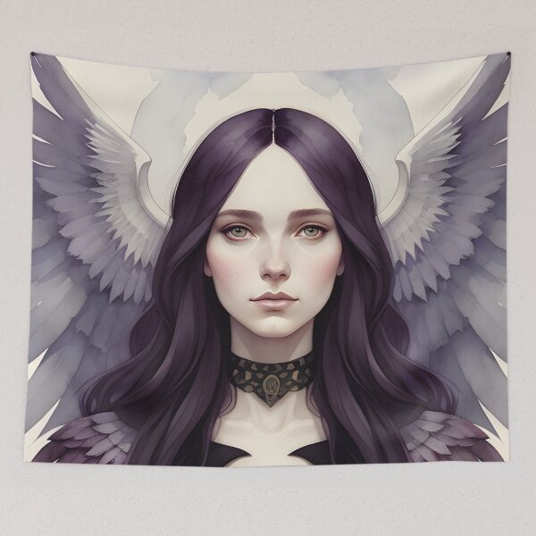 Item preview, Solemn Dark Angel of the Occult designed and sold by Erika V..