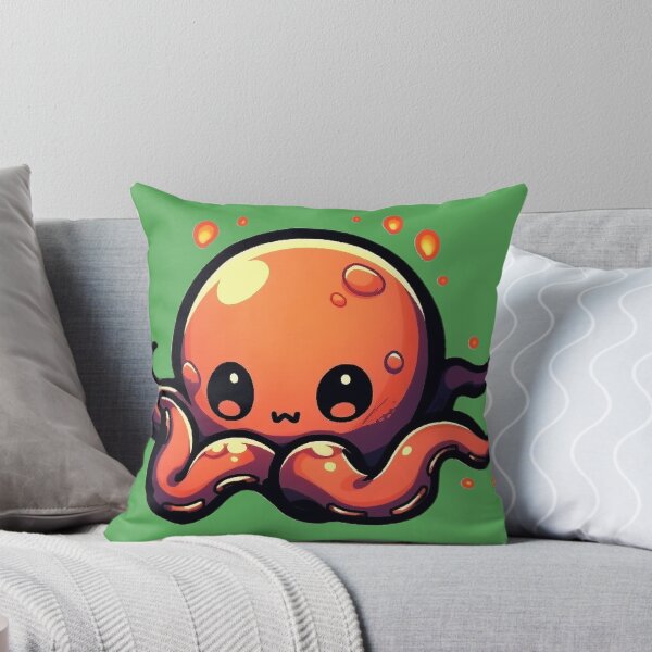 Item preview, Pulpo naranja parece tímido designed and sold by SnackyChunk.