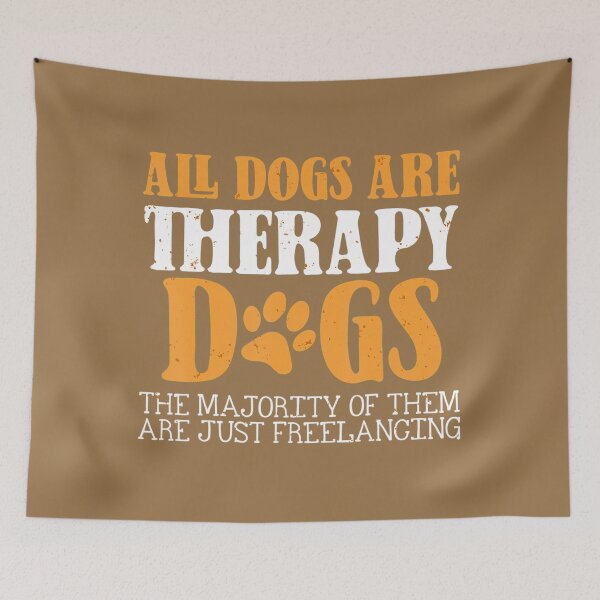 Item preview, Todos los perros son perros de terapia, la mayoría son autónomos - Amante de las mascotas designed and sold by jigzvvid36.