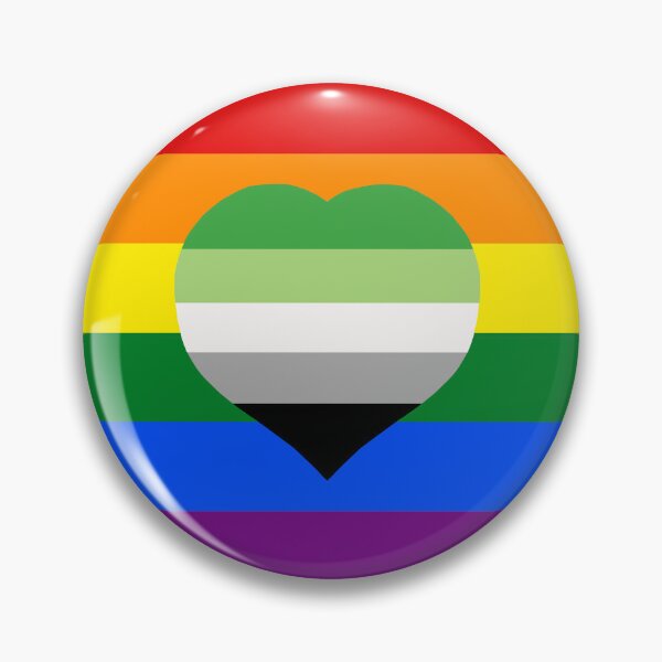 Item preview, Aromantic Homosexual Flag  designed and sold by SanguineDesigns.