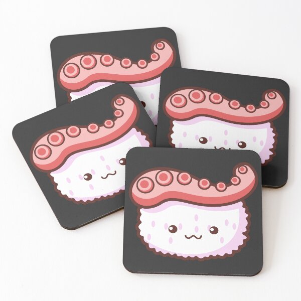 Item preview, Kawaii Cute Sushi illustration designed and sold by bastian31.