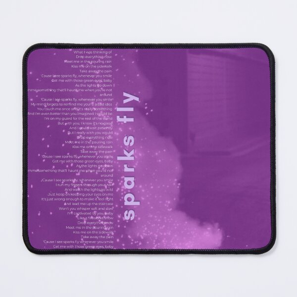 Artikelvorschau, Sparks Fly Taylor Swift Poster – Speak Now Album entworfen und verkauft von jnnavas.