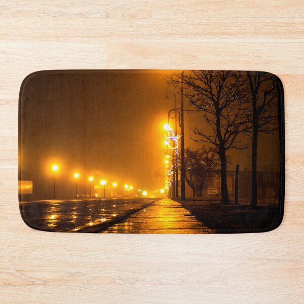 Item preview, Rainy Evening on Streets of Tracadie, New Brunswick Canada designed and sold by Family Journey with God.