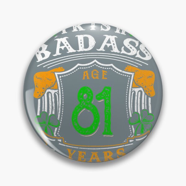 Item preview, 81 Years Old Irish Birthday 	 Ireland Flag Patrick's Day 		 designed and sold by thkeawgu56.