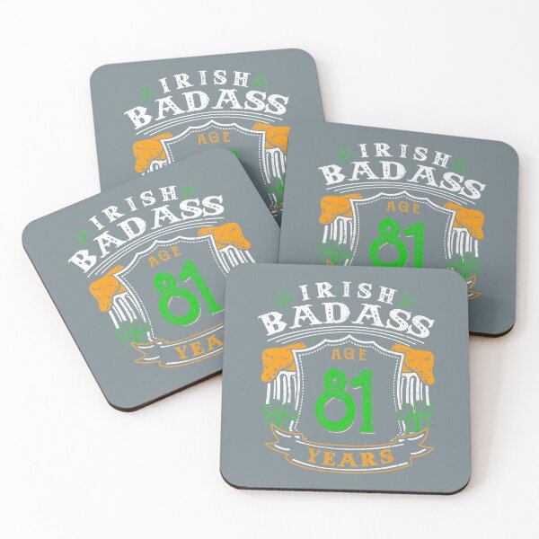 Item preview, 81 Years Old Irish Birthday 	 Ireland Flag Patrick's Day 		 designed and sold by thkeawgu56.