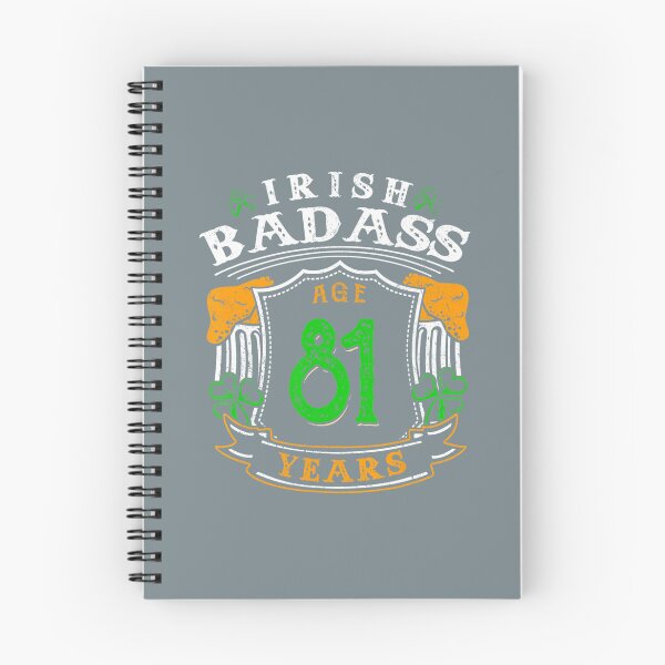 Item preview, 81 Years Old Irish Birthday 	 Ireland Flag Patrick's Day 		 designed and sold by thkeawgu56.