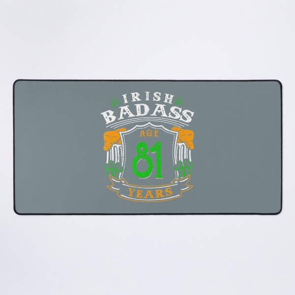 Item preview, 81 Years Old Irish Birthday Ireland Flag Patrick's Day designed and sold by thkeawgu56.