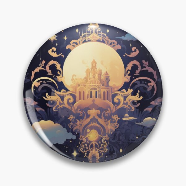 Item preview, Celestial Citadel: Stellar Moonlit Skies designed and sold by aesthetikayl.