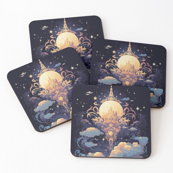 Item preview, Celestial Citadel: Stellar Moonlit Skies designed and sold by aesthetikayl.