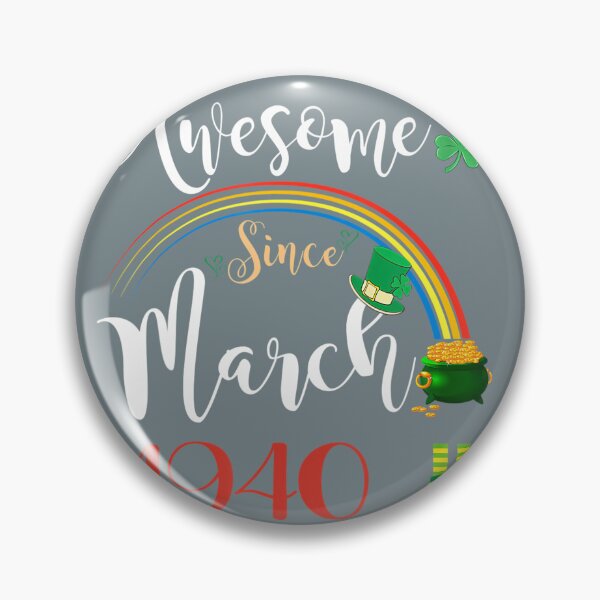 Item preview, 82 Years Old Awesome Since March 1940 82th Birthday 		 designed and sold by thkeawgu56.