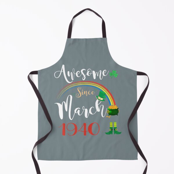 Item preview, 82 Years Old Awesome Since March 1940 82th Birthday designed and sold by thkeawgu56.