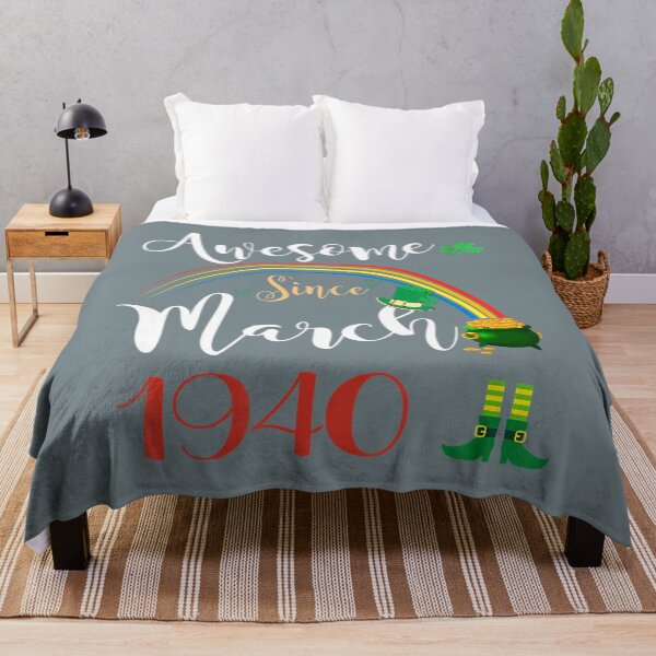 Item preview, 82 Years Old Awesome Since March 1940 82th Birthday designed and sold by thkeawgu56.