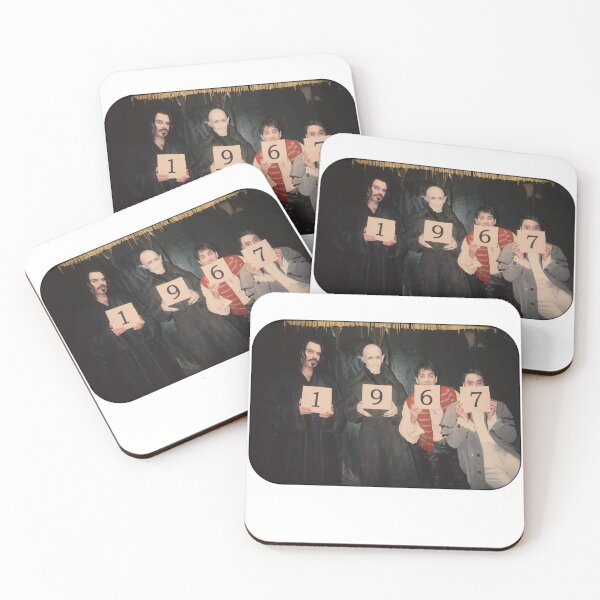 Item preview, 1967 What We Do In The Shadows Retro Past Vampires Horror Movie Cinema designed and sold by ChomechaiWei.