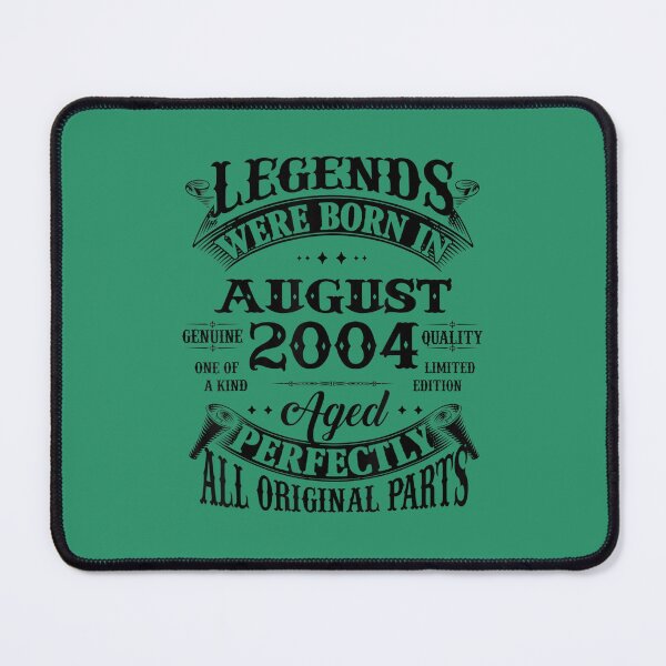 Item preview, 18th Birthday Legends Born In August 2004 18 Years Old designed and sold by nbedlwaa91.