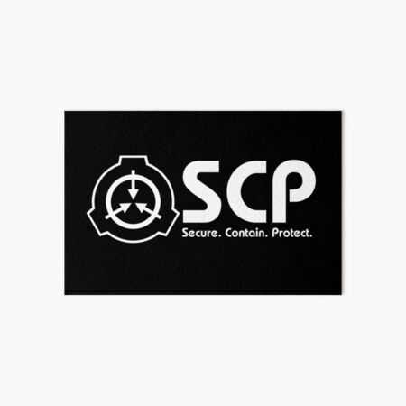 SCP foundation logo Art Print for Sale by AlmaFa123