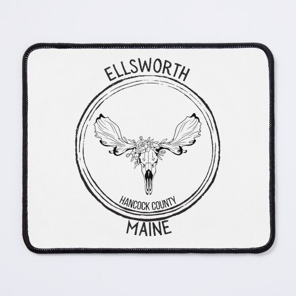 Item preview, Ellsworth Maine Moose Skull designed and sold by Ashley Gagnon.