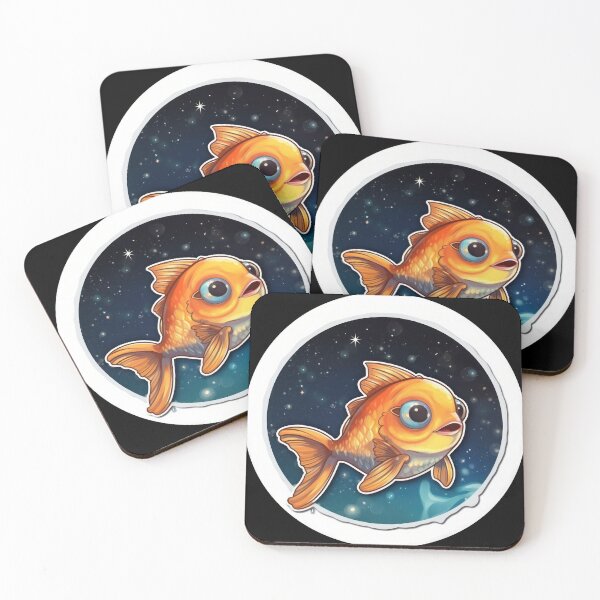 Item preview, Kawaii Cute Fish Good Night designed and sold by duke818.