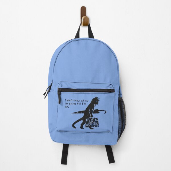Item preview, I don't know where I'm going but I'm gay designed and sold by keptinqueer.
