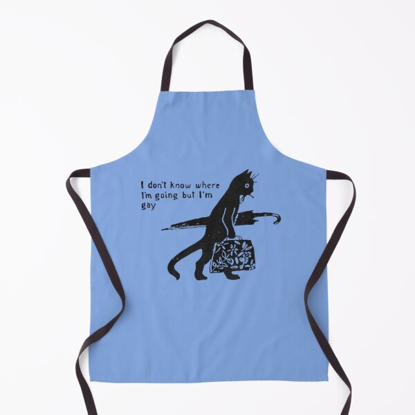 Item preview, I don't know where I'm going but I'm gay designed and sold by keptinqueer.