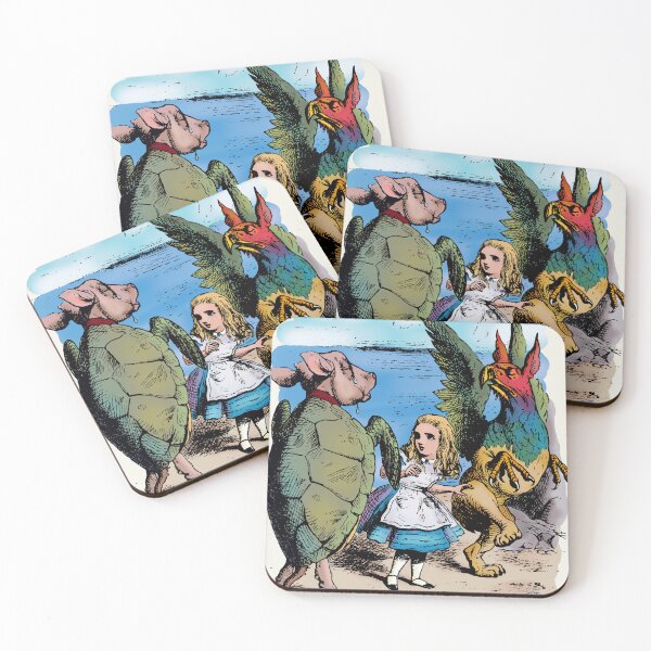 Item preview, Alice and the Mock Turtle designed and sold by MandyEych.