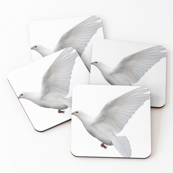 Item preview, White dove flies to deliver mail designed and sold by EphraimTorp33.