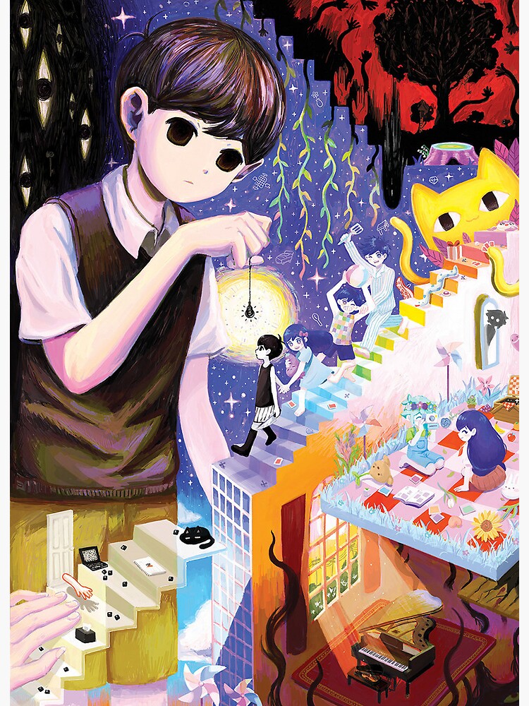 OMORI 3rd Anniversary Print – OMOCAT
