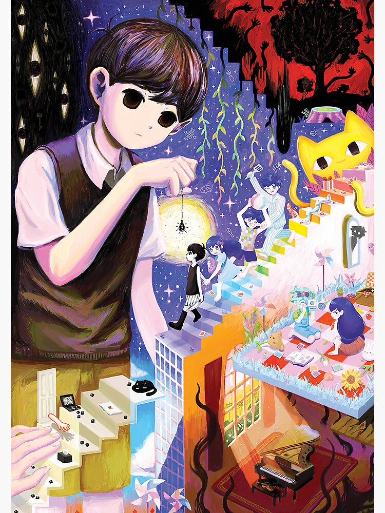OMORI 3rd Anniversary Print – OMOCAT