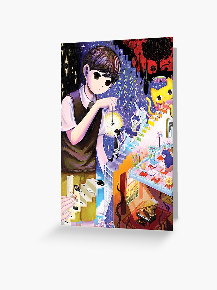 ポスター OMORI ANNIVERSARY ART 2 OMORI 2nd Anniversary Print – OMOCAT