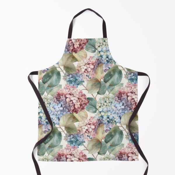 Item preview, Hydrangea (Hortensia) Floral Patterns 07 designed and sold by PixelPastry.