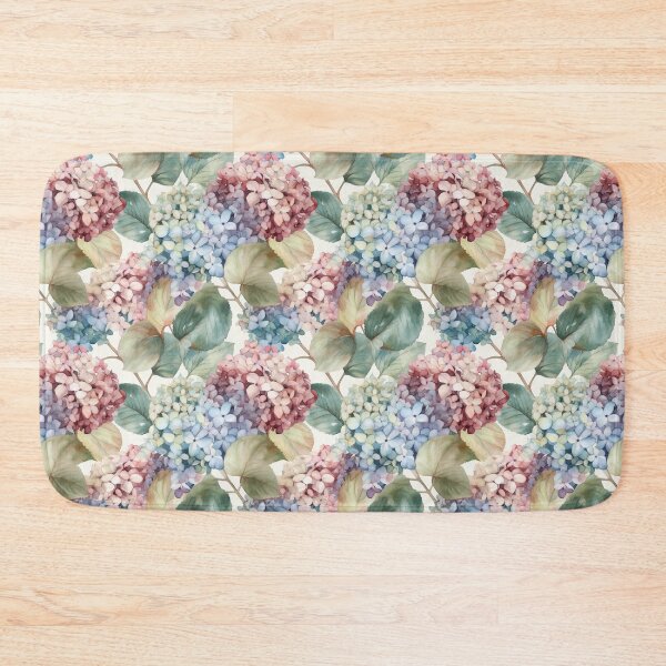 Item preview, Hydrangea (Hortensia) Floral Patterns 07 designed and sold by PixelPastry.