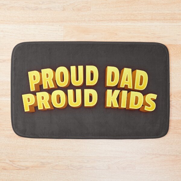 Item preview, Proud Dad, Proud Kids. designed and sold by PosiPrints.