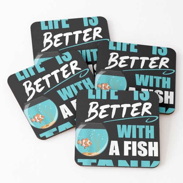 Item preview, life is better with a fish tank Funny , fish tank   designed and sold by JamesPugh321.