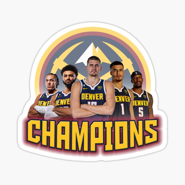 Denver Nuggets Stickers for Sale