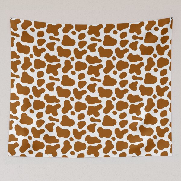 Item preview, Cow print pattern design animal Brown and White designed and sold by Draculaura2009.