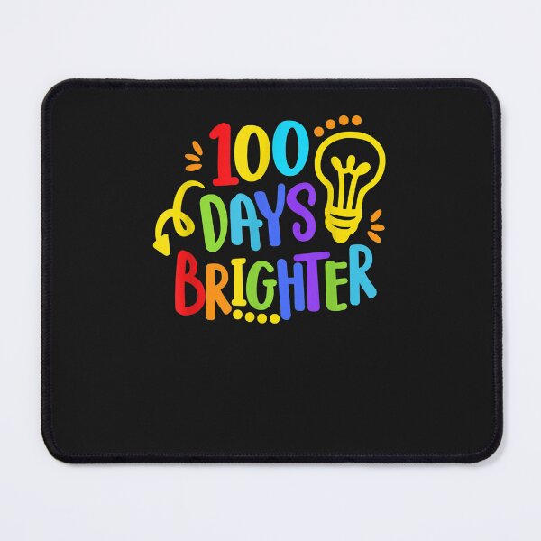 Item preview, Happy 100Th Day Of School 100 Days Brighter Girls Teacher  designed and sold by ThomasHensle.