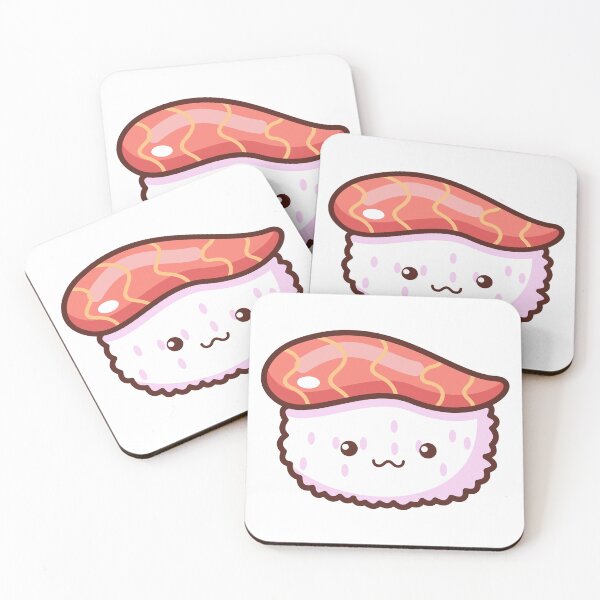 Item preview, Kawaii Cute Sushi illustration designed and sold by bastian31.