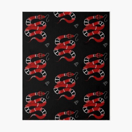 Gucci Snake Red/Black 14 x 18 Framed Print