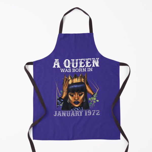 Item preview, A Queen Was Born In January 1972 50th Birthday African designed and sold by arttfmeckgh22.