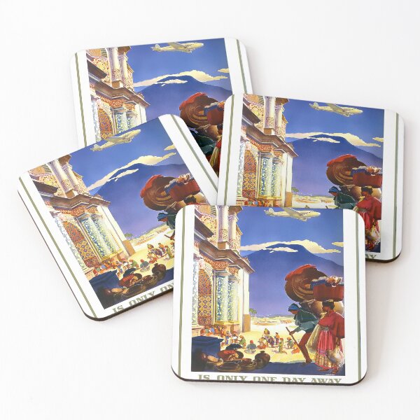 Item preview, Guatemala Vintage Travel Poster designed and sold by briggsapolo.