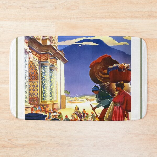 Item preview, Guatemala Vintage Travel Poster designed and sold by briggsapolo.