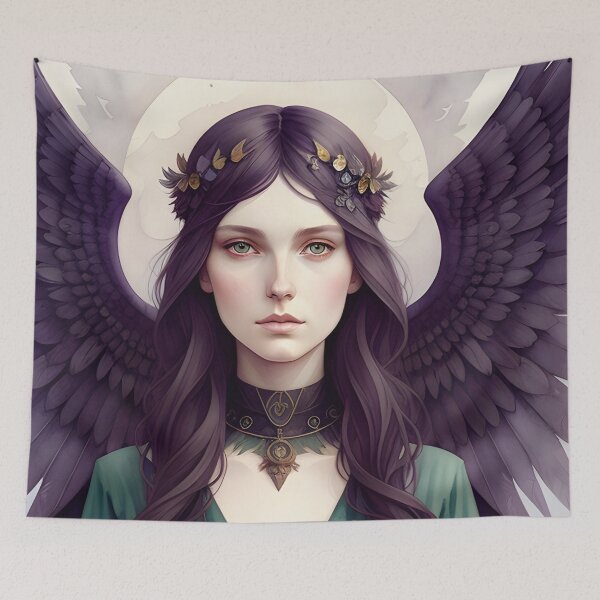 Item preview, Solemn Dark Angel of the Occult designed and sold by Erika V..