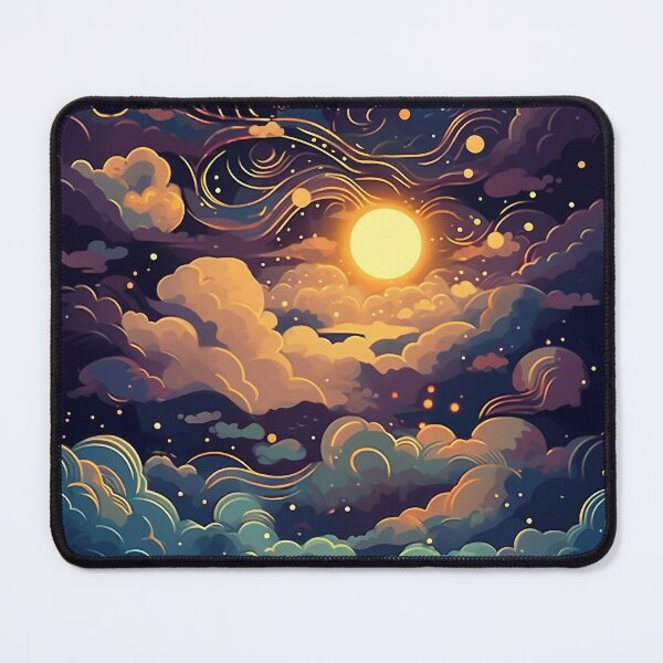 Item preview, Stellar Moonlit Skies: Cloudscapes of Wonder designed and sold by aesthetikayl.
