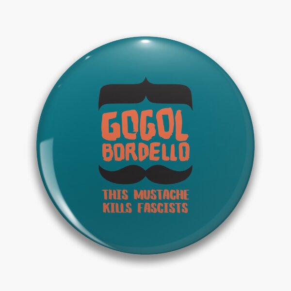 Item preview, gogol bordello this mustache kills fascists   designed and sold by menkese.