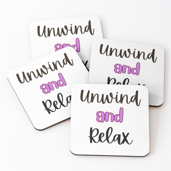 Item preview, Unwind and Relax Design designed and sold by JAMTEESHOP.