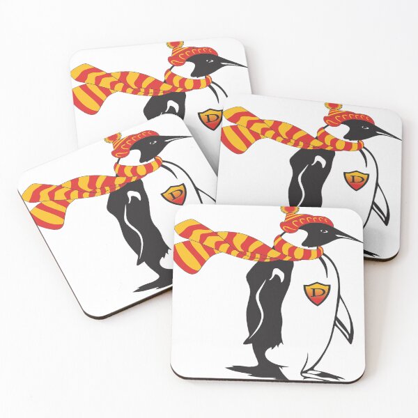 Item preview, Penguin wears scarf with logo on chest designed and sold by ZoraJast99.