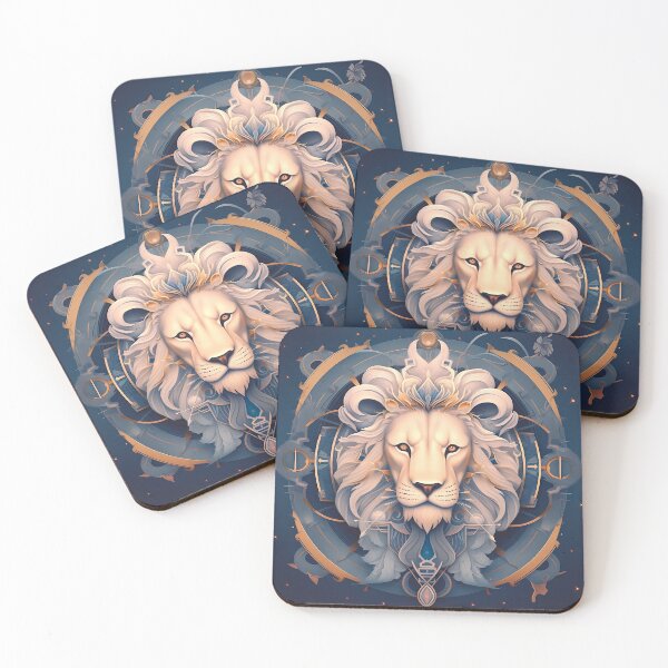 Item preview, Lionhearted Style: Show Your Leo Pride with these Dazzling Products Fit for Zodiac Royalty! designed and sold by Silverstormer.
