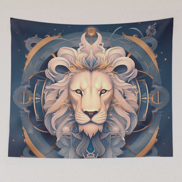 Item preview, Lionhearted Style: Show Your Leo Pride with these Dazzling Products Fit for Zodiac Royalty! designed and sold by Silverstormer.