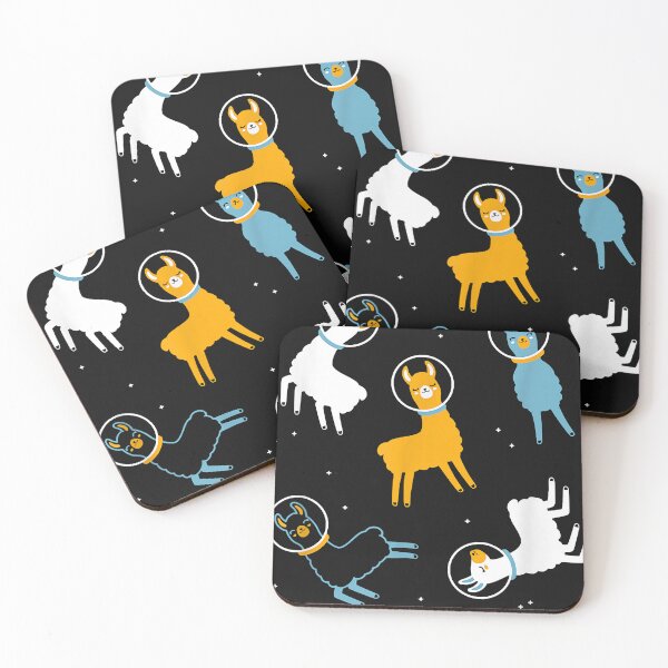 Aperçu de l'œuvre Lamas dans l'espace Astronautes de lamas mignons Amoureux des animaux Cadeaux créée et vendue par BarrettSledge.