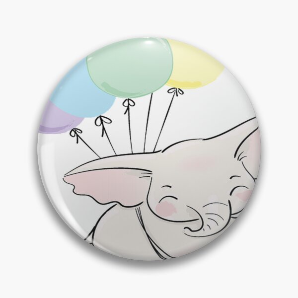 Item preview, seven balloons pull up baby elephant designed and sold by ZoraJast99.